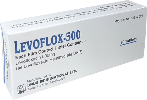 Tablet Levoflox 500mg (20 pcs)